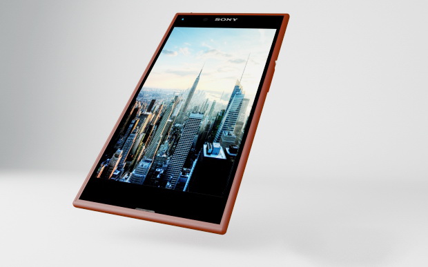 SONY Xperia E3 3d rendering
