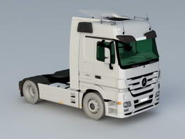 Mercedes-Benz Actros Cap Tractor 3d preview