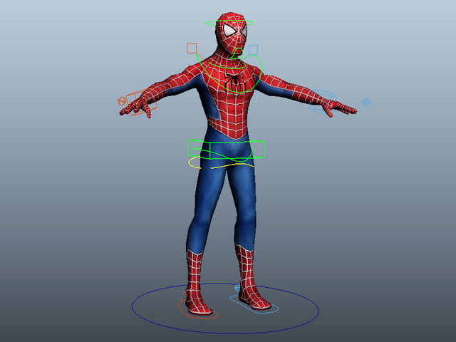 Spidey Rig 3d rendering