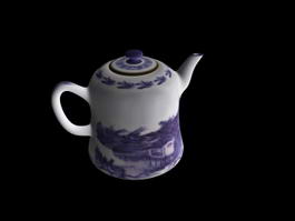 Chinese Tea Pot 3d model preview