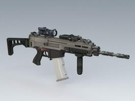CZ 805 Bren Assault Rifle 3d model preview