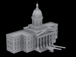 Imperial War Museum 3d model preview