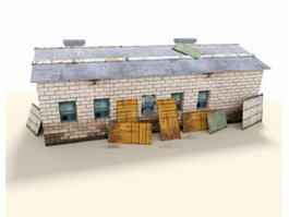 Old Workshop Building 3d preview