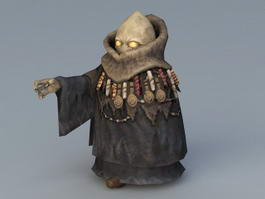 Alien Demon 3d model preview