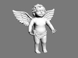 Small Angel Statue 3d preview