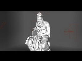 Moses Statue 3d preview