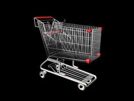 Shopping Cart 3d model preview