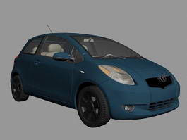 Toyota Yaris Hatchback 3d model preview
