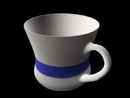 Coffee Cup 3d model preview