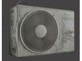 Old Air Conditioner 3d model preview