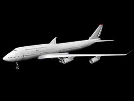 Boeing 747 Airliner 3d preview