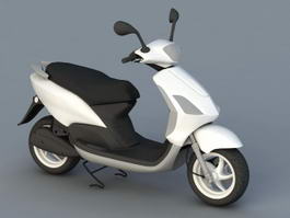 Moped Motorcycle 3d model preview