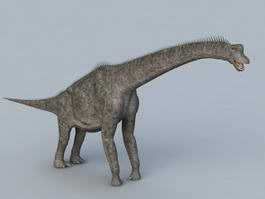 Apatosaurus Dinosaur 3d model preview
