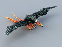 Carrion Vulture 3d preview
