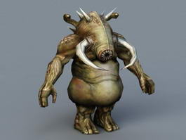 Minotaur Monster 3d model preview