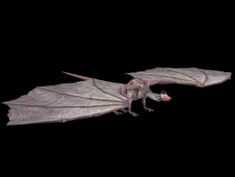 Fly Dragon 3d model preview