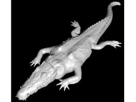 Big Giant Crocodile 3d model preview
