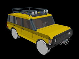 1987Camel Trophy Range Rover 3d preview