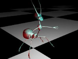 Cartoon Ant 3d preview
