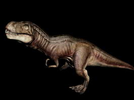 Vastatosaurus Rex Dinosaur 3d model preview