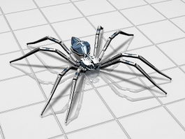 Robot Spider 3d model preview
