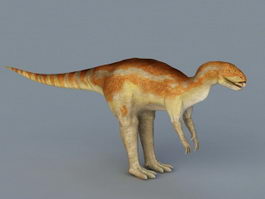 Hexinlusaurus Dinosaur 3d model preview