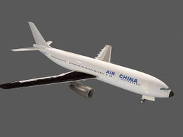 Airbus Jet 3d model preview