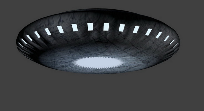 Alien Spaceship 3d model 3D Studio,Blender files free
