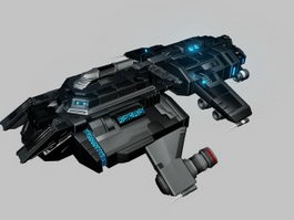 Future Spaceship 3d preview