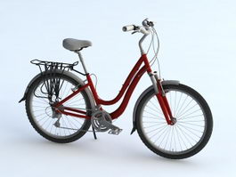 Urban Bike 3d model preview