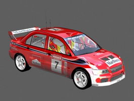 Mitsubishi Lancer WRC 3d preview