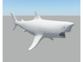 Shark 3d model preview