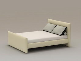 Modern Daybed 3d model preview