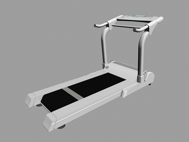 Treadmill Running Machine 3d rendering