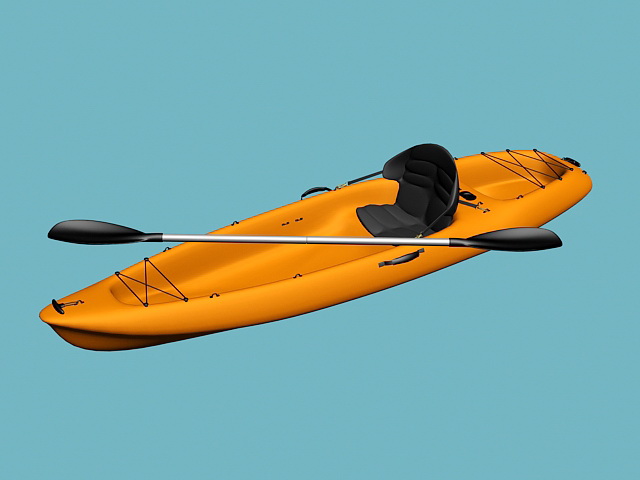 SOT Kayak 3d rendering
