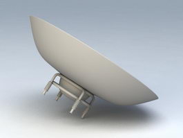 Big Satellite Dish 3d preview