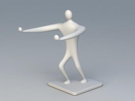 Human Figure Sculpture 3d preview