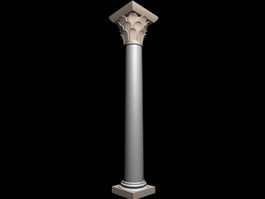 Roman Pillar 3d preview