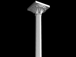 Decorative Pillar 3d preview