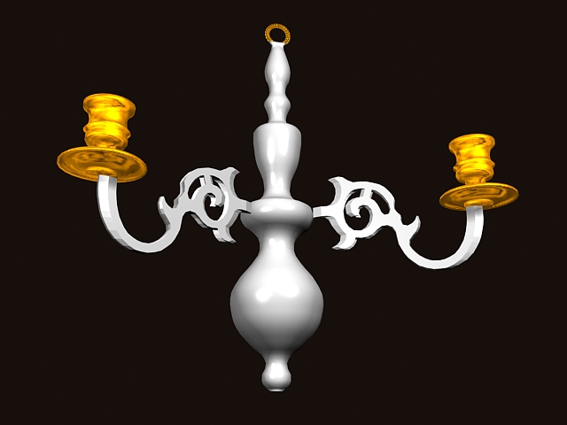 Classic Pendant Lamps 3d rendering
