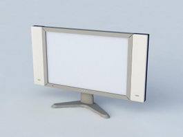 Flat-Screen TV 3d model preview