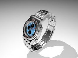 Alarm Chronograph Watch 3d model preview