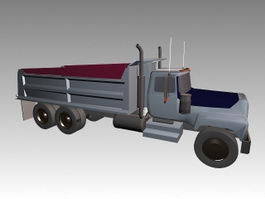 Toy Truck 3d model preview