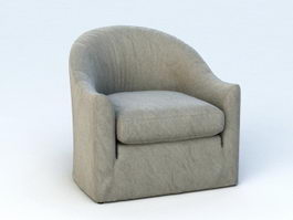 Single Sofa Chair 3d model preview
