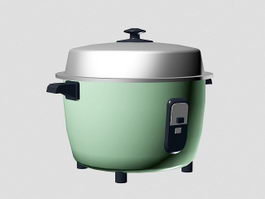 Rice Cooker 3d model preview