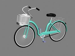 Ladies Bike 3d model preview
