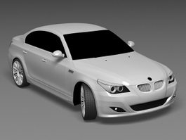 BMW Sedan 3d model preview