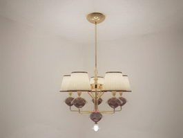 Classic Style Chandelier 3d model preview