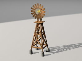 Old Windmill 3d preview