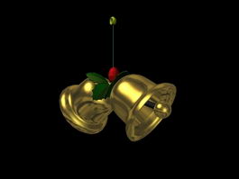 Christmas Bells 3d model preview